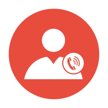 bir telefonun kullanıcı simgesi