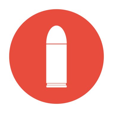 Madde işareti simgesi. Düz tasarım stili.