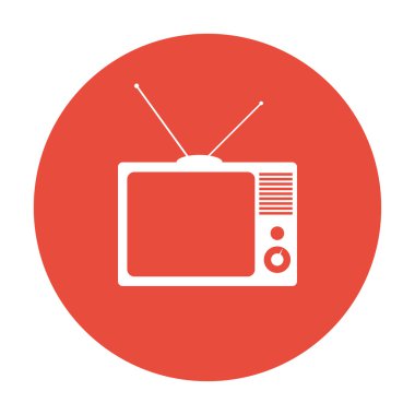 televizyon vektör simgesi