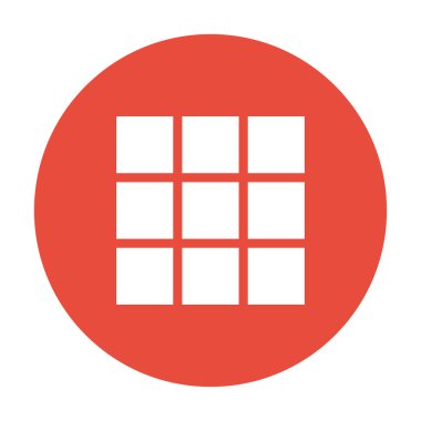 Dices simgesini işaret. Casino oyun simgesi.