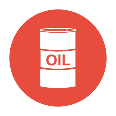 vektör simge varil petrol