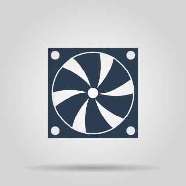 Bilgisayar soğutma fan simgesi