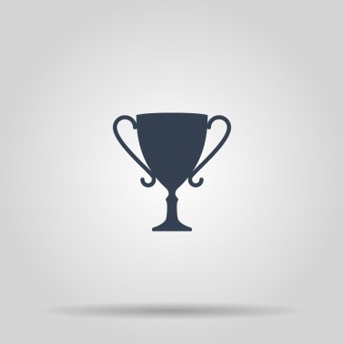 vektör şampiyonları kupa simgesi