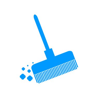 süpürge vektör simgesi