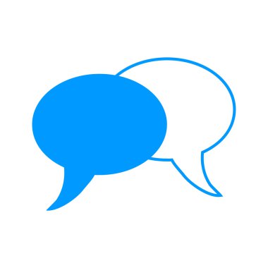 konuşma balonları simgesi. 