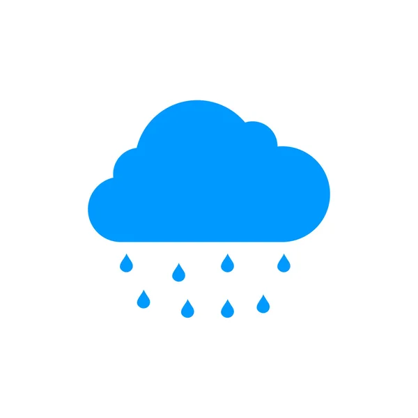 Cloud rain icon — Stock Vector