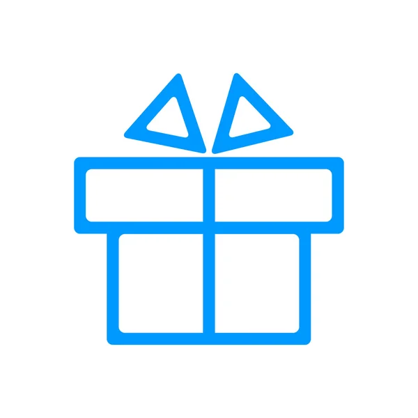 Geschenk-Box itson - Vektor-Symbol — Stockvektor