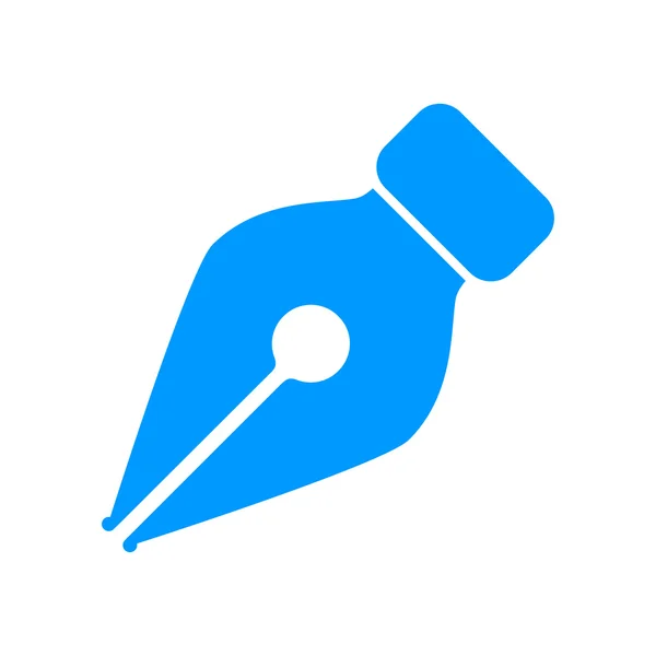 Pluma de tinta Icono aislado — Vector de stock