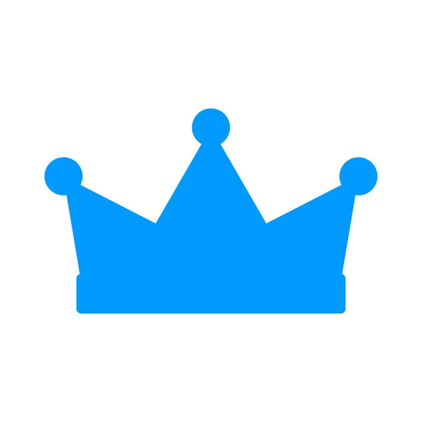 Crown icon. Flat design style. — Stock Vector