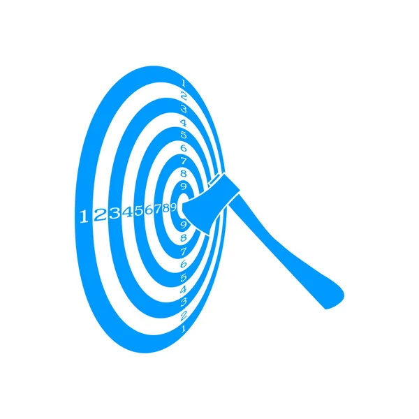 Vector target icon — Stock Vector