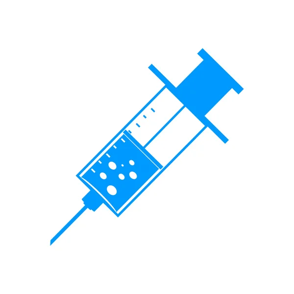 Medizinische Spritze. Vektor Icon Illustrator Folge 10 — Stockvektor