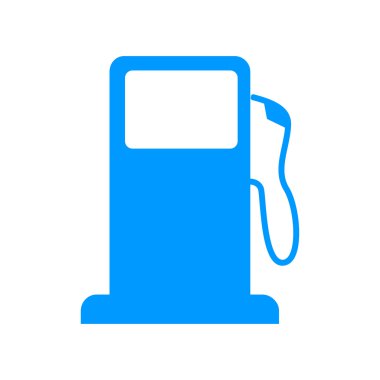 benzin pompa meme işareti. benzin istasyonu simgesi. 