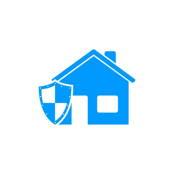 House shield  icon — Stock Vector