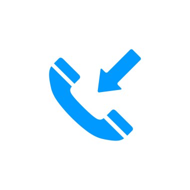 düz bir telefon simgesi