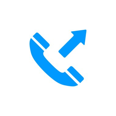 düz bir telefon simgesi