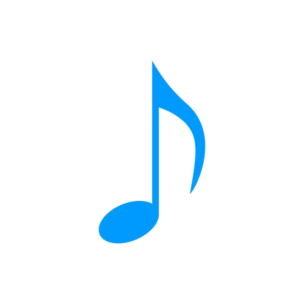 Icono de nota musical - Vector — Vector de stock