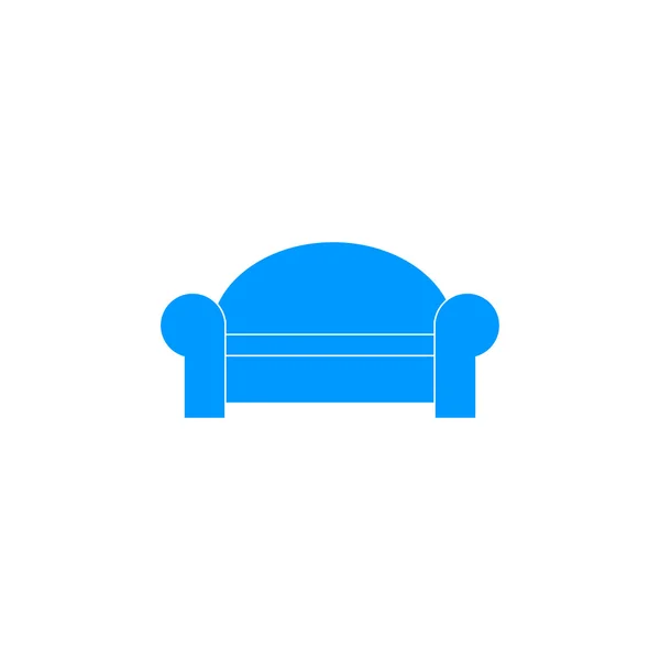 Sofa Icons.  Modern design flat style icon. — Stock Vector