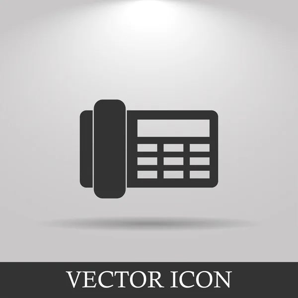 Phone icon. Flat design style — Stock Vector