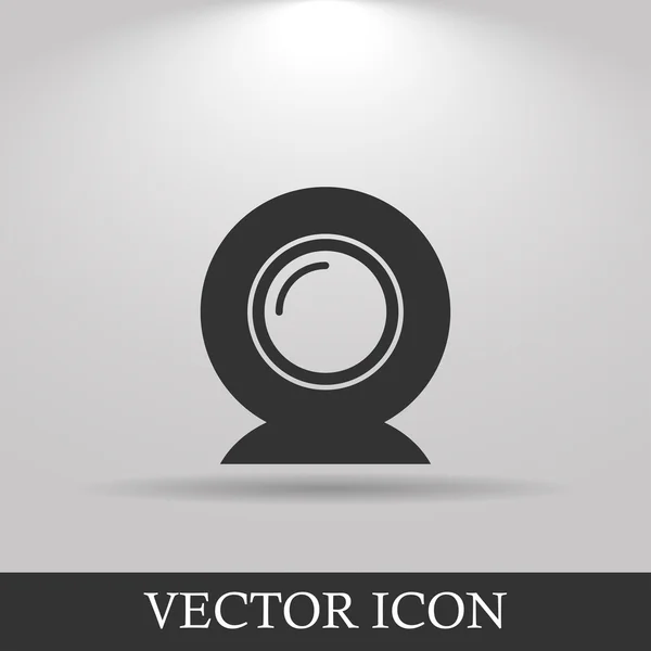 Icône de caméra Web — Image vectorielle