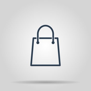 alışveriş çantası simgesi