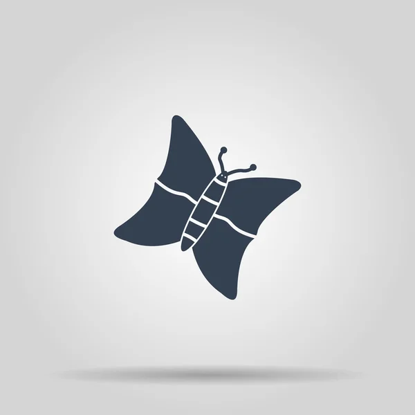 Mariposa vector icono — Archivo Imágenes Vectoriales