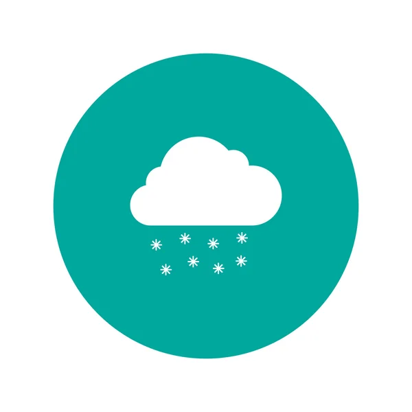 Cloud rain icon — Stock Vector