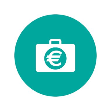 Finans simgesi. Düz tasarım stili.