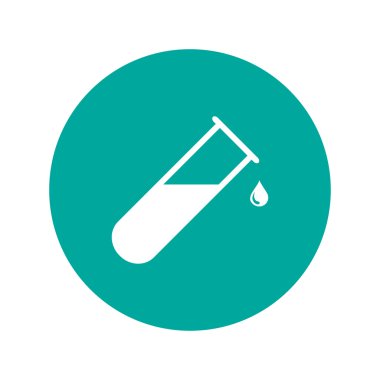 tıbbi düz simgesi. piktogram vektör. 