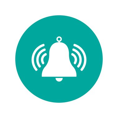 vektör bell simgesi simgesi