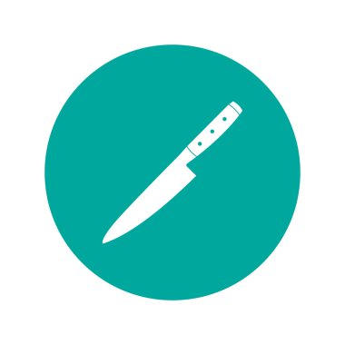 bıçak simgesi. Düz