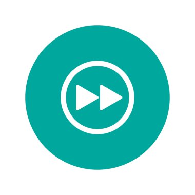 parlak çoklu ortam simgesini ileri