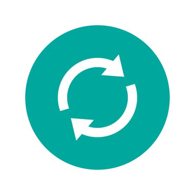 Update simgesi. Vektör çizim