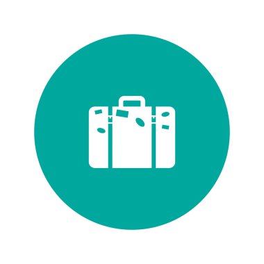 torba simgesi. düz tasarım biçimi.