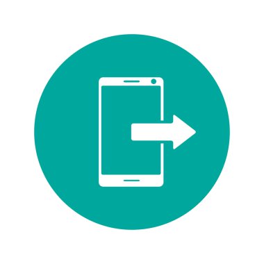 akıllı telefon simgesi, vektör  