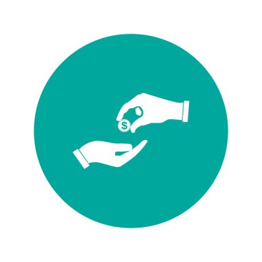  sadaka düz kutsal kişilerin resmi vermek