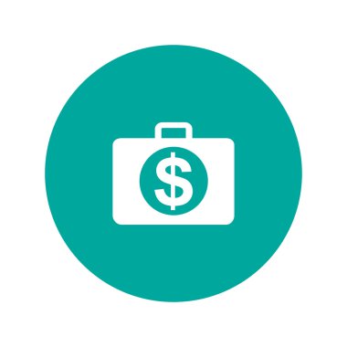 Finans simgesi. Düz tasarım stili.