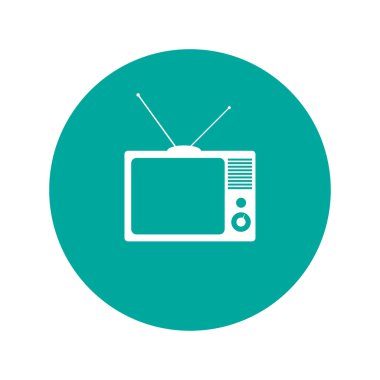 televizyon vektör simgesi