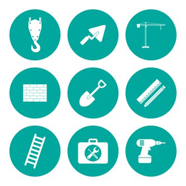 çalışma araçlar Icon set