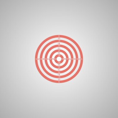 vektör hedef simgesini