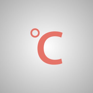 Celsius vektör simgesi