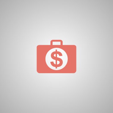 Finans simgesi. Düz tasarım stili.