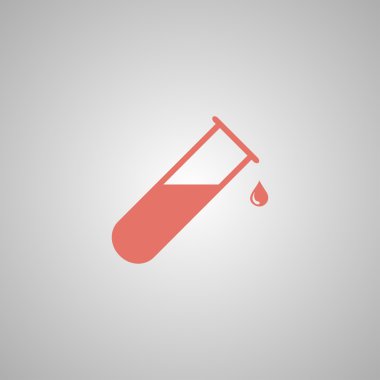 tıbbi düz simgesi. piktogram vektör. 