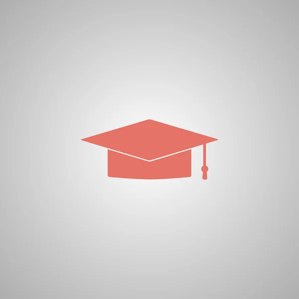 Graduation cap icon — Stock Vector