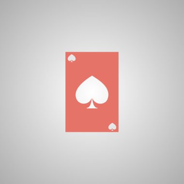 vektör iskambil takım elbise simge simge seti.