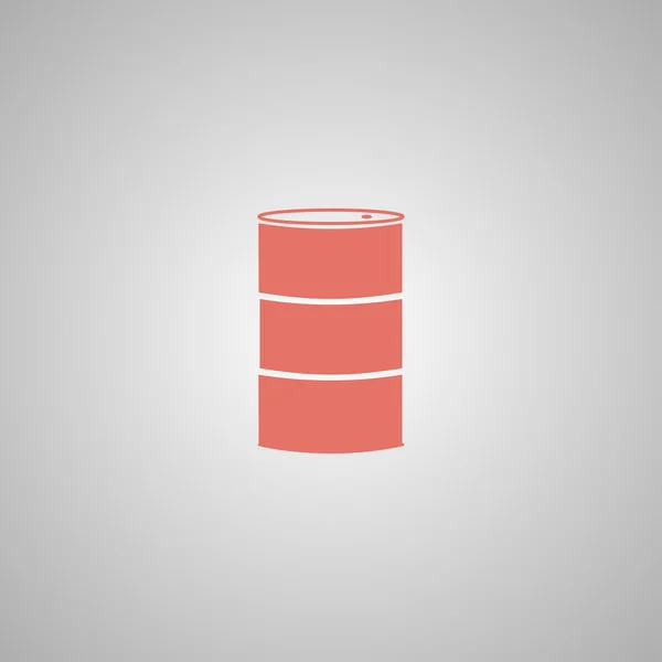 Icono simple barriles de petróleo . — Archivo Imágenes Vectoriales
