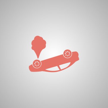 Araba kazası kavramı.