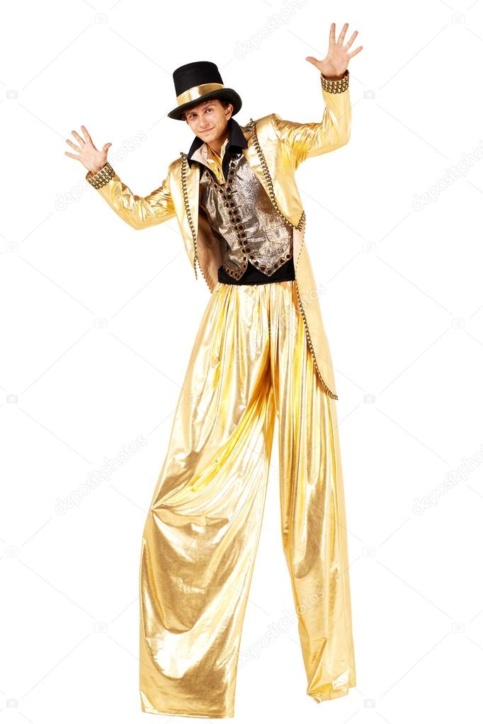 Man on stilts Stock Photo by ©AnderSonne 62713717