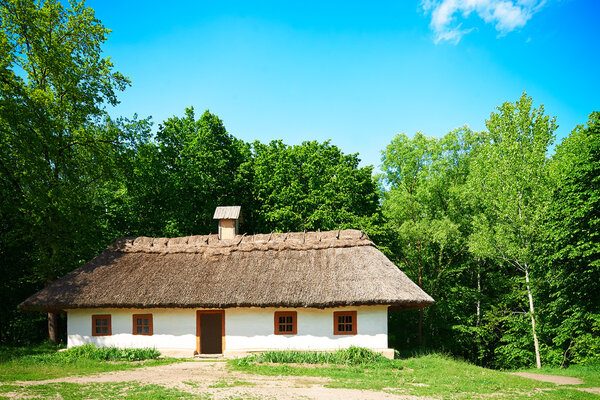 Old clay house