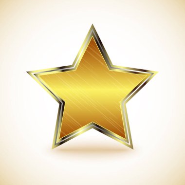Altın yıldız 3d