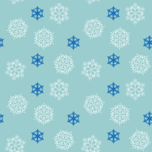 Seamless snowflakes — Stock Photo, Image